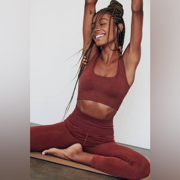 NWOT! FP Movement Good Karma Leggings, Nutmeg, Women’s XS/S - Picture 2 of 7